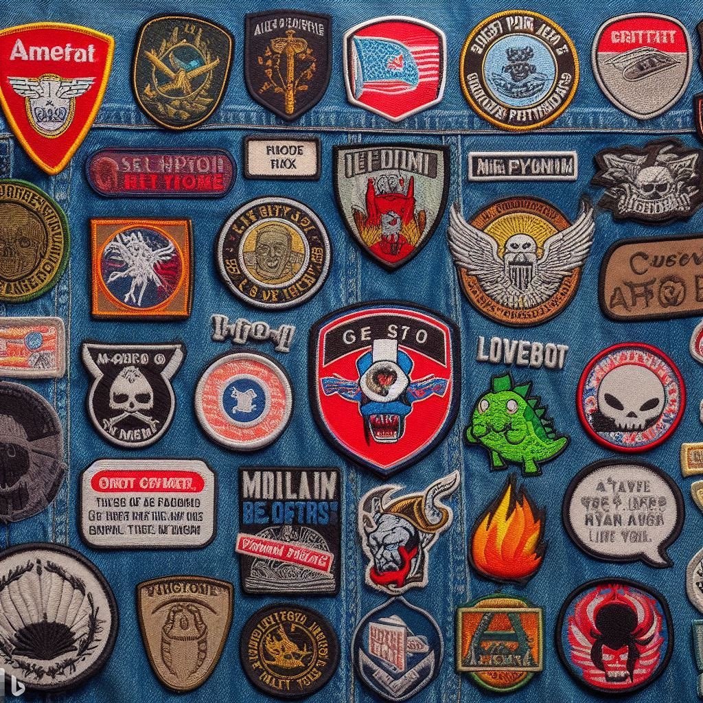 history of custom patches